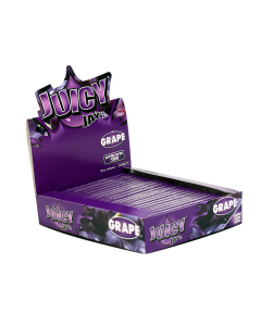Juicy Jay's Druif gearomatiseerde Kingsize Slim vloei | 24 pakjes