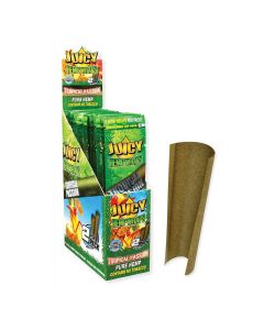 Juicy Jay’s Hemp Wraps Tropische passie | 25 pakjes