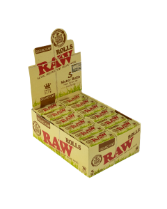 RAW® KING SIZE ROLLS ORGANIC HEMP - 5 meter