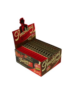 Smoking Brown Kingsize vloei + tips | 24 pakjes