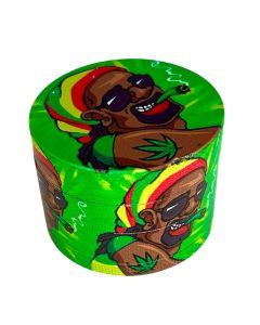 METAL GRINDER RASTA PATTERN