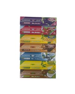 DIAMOND LEAF FLAVOURED ROLLING PAPERS 7 PACK