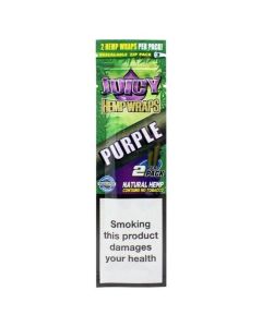 JUICY JAYS HEMP WRAPS PURPLE 1 PC