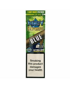 JUICY JAYS BLUE HEMP WRAPS 1 PC