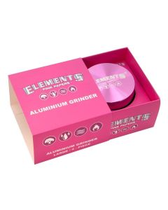 ELEMENTS PINK ALUMINIUM GRINDER