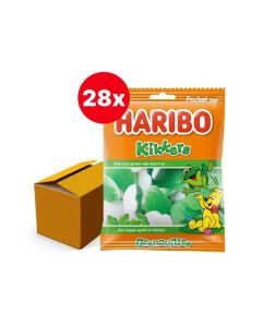 HARIBO KIKKERS SNOEP 28 x 70 GRAM ZAKJES BOX/28