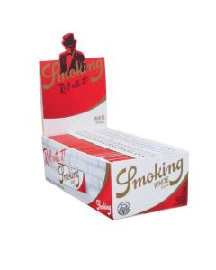 SMOKING WHITE REGULAR VLOEI BOX/50 BOOKLETS
