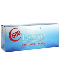 BANKO SIGARETTEN HULZEN TUBES BOX/500