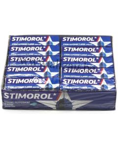 Stimorol Strong Peppermint Flavor Chewing Gum - 30 packs