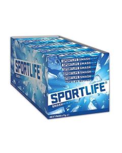 Sportlife Smashmint Chewing Gum - 48 Packs