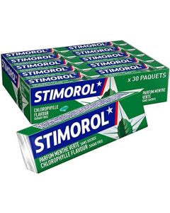Stimorol Chlorophyll Flavor Chewing Gum - 30 Packs