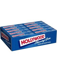 Hollywood | Chewing Gum | Menthol | Box of 30 packs